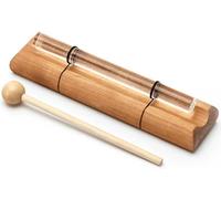 Carillon à main Crystal Solo, Do7/Ré7/Mi7/Fa7/Sol7/La7/Si7/Do8, carillon à barre d'énergie for la méditation, le bain sonore et l'équilibre des chakras(432Hz,E7)