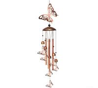 Carillon à vent avec élément sculptural Bigfoot et six bandes d'aluminium accordées pour une mélodie répétitive apaisante (3)