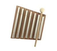 Carillon à vent avec maillet pour professeur de yoga, gestion de salle de classe, 7 tons