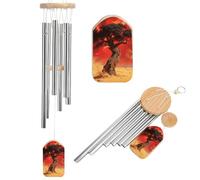 Carillon à vent commémoratif arbre de vie pour l'extérieur 52,1 cm carillon éolien pour la perte d'une mère ou d'un père bien-aimé, décoration de terrasse, jardin, porche, cadeau de condoléances pour