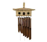 Carillon à Vent en Bambou - Grand Nichoir à Oiseaux en Paille
