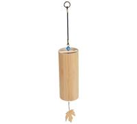 Carillon à Vent en Bambou pour l'extérieur Carillon à Vent en Bambou Suspendu de 16, 5 po avec Pendentif Mélodie apaisante et harmonieuse pour l'extérieur du Patio, du Jardin, Balcon et de 'églis
