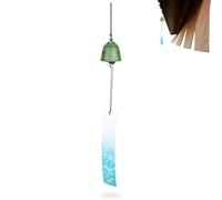 Carillon à Vent en Fonte, Carillon à Vent, Loche Japonaise en Fonte, Memorial Sympathie Vent Carillons, Cloche de Feng Shui Memorial Wind Chimes Carillon à Vent en Métal pour la Maison et Jardin