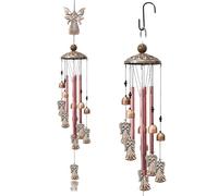 Carillon a Vent Exterieur, koshi Carillon, Carillon Metal, carillons décoratifs d'extérieur, Cloche de sorcieres, Deco Exterieur Jardin, Cloche sorciere Protection, Cadeau Maman - Ange