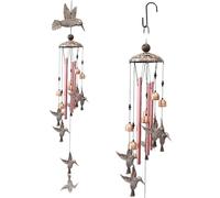 Carillon a Vent Exterieur, koshi Carillon, Carillon Metal, carillons décoratifs d'extérieur, Cloche de sorcieres, Deco Exterieur Jardin, Cloche sorciere Protection, Cadeau Maman - Colibri