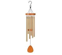 Carillon A Vent Exterieur Large Aluminium Wind Chimes Extra 37" / 26.8inch Deep Tone for Outside with Catcher Garden Decor(Bronze,26.8 inch)