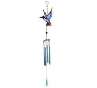 Carillon à Vent Métal pour colibri 41cm Décoration Jardin Carillon(C)