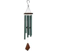 Carillon à vent - Nature's MELODY - 91 cm - Vert forêt - Tubes en aluminium recyclé