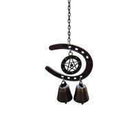 Carillon à vent pour extérieur, décoration classique, compact, résistant à | Décoration rustique de cheval avec cloche pour amis, maison, bar, intérieur, entrée et mur
