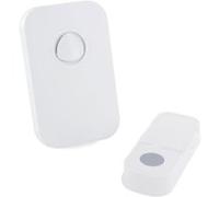 Carillon Sans fil sur batterie 120 m Blanc