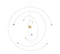 Carillon de jardin | Bijou d'équilibrage dynamique - Nom scientifique du projecteur - Bijoux d'art faits à la main pour la maison