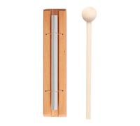 Carillon de méditation - Bol chantant de pleine conscience, carillon Tingsha portable avec maillet, instrument de sonore de relaxation | Pour yoga, prière, concentration en classe, pratique
