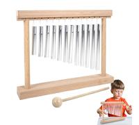 Carillon de Méditation | Instrument de Musique Léger à Carillon | Carillons Éoliens Légers Outil Éducatif Précis pour Collaboration Familiale en Intérieur Salle De Classe Temple