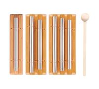 Carillon de pleine conscience - Instrument sonore de méditation portatif, conception de tonalité de résonance douce | Cloche de rappel réactive pour l'enseignement de la prière de yoga, cadeau de musi