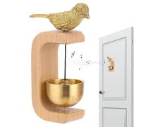 Carillon de porte à vent - Décoration suspendue en bois, accessoire de sonnette | Ornement d'entrée intérieure, suspension de réfrigérateur de commerçant de magasin, Accent de porche de jardin de ma