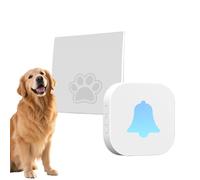 Carillon De Porte Pour Chien Sans Fil,Équipement de Communication Électrique Étanche - Sonnette pour Apprentissage Propreté Chiot | Pour Appartement Maison Professionnels Chiens Petits Moyens Séniors