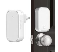 Carillon de Porte sans Fil Accessoire Domestique sans Fil Étanche avec