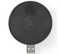 NEDIS Drathloser Türgong (WIFICDPC10BK) - Zubehör für WIFICDP10GY, USB