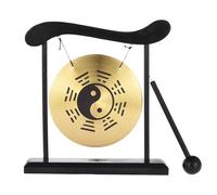 Carillon de table Zen - Fenng Shuis - Instrument de percussion japonais - Petite cloche yin yangs - Mini carillon pour bureau, salle de méditation, décoration artistique zen, décoration de table