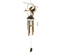 Carillon En Bambou D'Extérieur Pour Terrasse Et Jardin Avec Grue