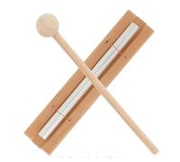 Carillon Énergétique et Instrument de Percussion, Carillon à Main en Bois avec Maillet, Sonorités pour Méditation et Relaxation, pour Enfants, Gestion de Classe, Éveil Musical et Activités Créatives