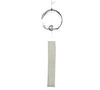 Carillon Éolien au Ton Profond Carillons éoliens Transparents Japonais en Verre Fait Main de Petites Cloches Vent pour la décoration à Maison Terrasse