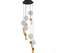 Carillon éolien commémoratif à énergie solaire avec lumières LED, condoléances pour perte et confort de deuil, décoration extérieure souvenir pour jardin