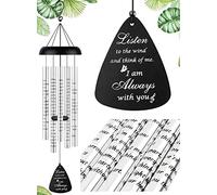 Carillon éolien de condoléances pour l'extérieur - Carillon commémoratif pour la Perte d'un être Cher, Cadeau de deuil/de condoléances en mémoire d'un être Cher, Cadeau commémoratif pour la Perte de