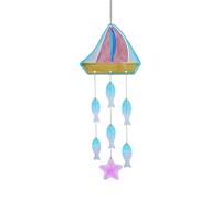 Carillon éolien - Décoration de jardin esthétique sur le thème de la mer - Carillon éolien pour terrasse, porche, , mur, fenêtre, balcon, femme, mère, grand-mère, anniversaire, pendaison de