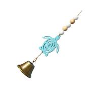 Carillon éolien en bois à suspendre pour jardin, maison, cour, étoiles de mer, plage, décoration d'intérieur, carillon à vent en bois d'extérieur