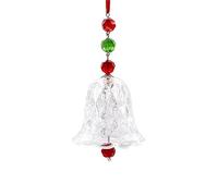 Carillon éolien en cristal avec pendentif attrape-soleil - Sentiment paisible pour les gens - Décoration de Noël - Carillon à vent en cristal