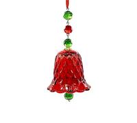 Carillon éolien en cristal avec pendentif attrape-soleil - Sentiment paisible pour les gens - Décoration de Noël - Carillon à vent en cristal
