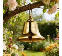 Carillon éolien en cuivre optimisé pour une résonance durable et un amortissement minimal en plein air et espaces architecturaux fermés (cloche en cuivre de 15,2 cm)
