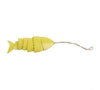 Carillon éolien en métal fabriqué à la main en forme de poisson koï pour enrichir votre environnement avec des mélodies apaisantes et un superbe design (vert herbe)