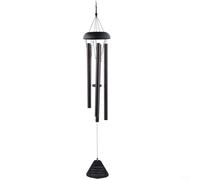 Carillon éolien en tube métallique pour extérieur 91,4 cm avec des tons apaisants pour balcon et jardin
