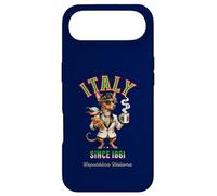 Carillon éolien Mignon Chienne Dame Tasse café Drapeau Italie Coque pour iPhone Air