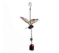 Carillon éolien papillon commémoratif avec pendentif papillon 3D, carillon éolien féerique pour chambre, fenêtre, mur, jardin, cour, terrasse (style 3)