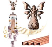Carillon Éolien Religieux Pour L'extérieur-Cadeau Pour Femme-Décoration De Jardin-Cadeau D'anniversaire Pour Maman,Grand-Mère,Extérieur,Terrasse,Cour