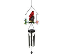 Carillon éolien solaire | Décoration en forme d'oiseau | Carillon éolien solaire en forme de colibri - Pour Noël ou anniversaire