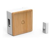 Carillon Filaire Avidsen Bamboo Permet de remplacer Votre Ancienne Sonnette en réutilisant Les Fils electriques Deja présents