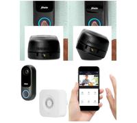 Carillon interphone vidéo sans fil Wi-Fi - ALECTO - SMART-RING20 - Vision nocturne - Détection mouvement - Compatible Tuya