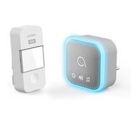 Avidsen Sonnette sans fil Kinétic Sona-T Plug In 102518 — Flash lumineux, détecteur sans pile