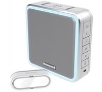 Carillon mobile sans fil - bouton poussoir sans fil - Série 5 argent HONEYWELL