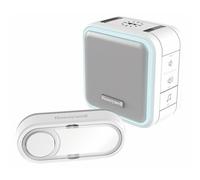 Carillon mobile sans fil - bouton poussoir sans fil - Série 5 blanc HONEYWELL