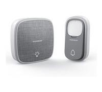 Carillon pile, sonnette sans fil, portée 100 mètres - Kinétic Halo - Thomson - 513134 G