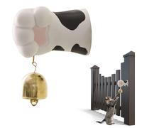 Carillon Porte,Son Clair Patte de Chat Décor Frigo | Carillon en Cuivre Forme Patte De Chat,pour Maison Réfrigérateur Porche Jardin Entrée Bureau Commerce Café Intérieur