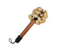 Carillon rythmique en bois organique portatif pour relaxation mentale, carillon éolien