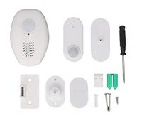 Carillon sans Fil Capteur Infrarouge 30m Portée, 80dB Volume Réglable, Mode Silencieux et Interrupteur Mute - Alerte Sécurisée pour Maison et Commerce