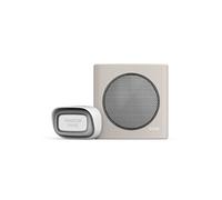 Extel Carillon sans fil DiBi Flash Soft portée 200 m Marron 081739