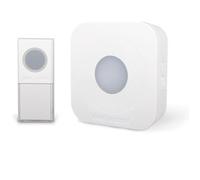 Carillon sans fil - SCS SENTINEL - 200 mètres - SimplyBell - Blanc